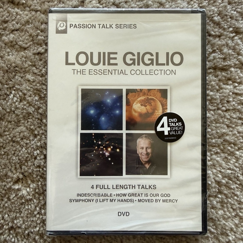 Passion Talk Series Louie Giglio The Essential Collection 4-Disc DVD 2014 SEALED